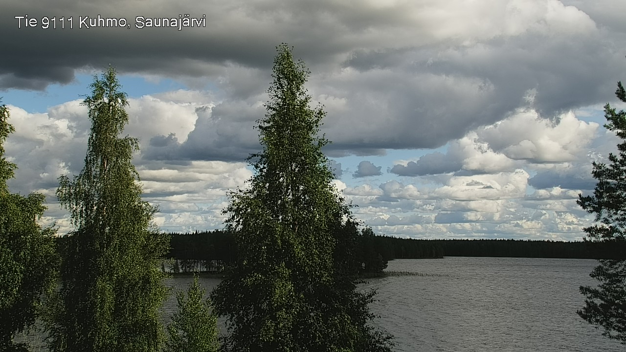 Kelikamerat Kuva Tie 9111 Kuhmo, Saunajärvi, Kuhmo, Kainuu