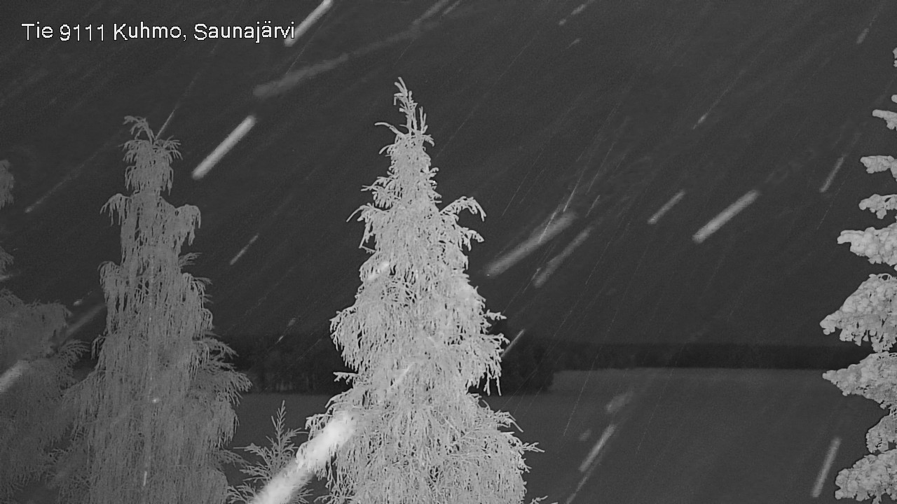 Kelikamerat Kuva Tie 9111 Kuhmo, Saunajärvi, Kuhmo, Kainuu