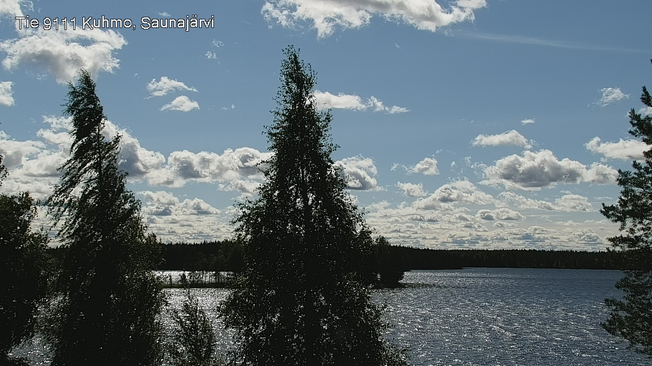 Kelikamerat Kuva Tie 9111 Kuhmo, Saunajärvi, Kuhmo, Kainuu