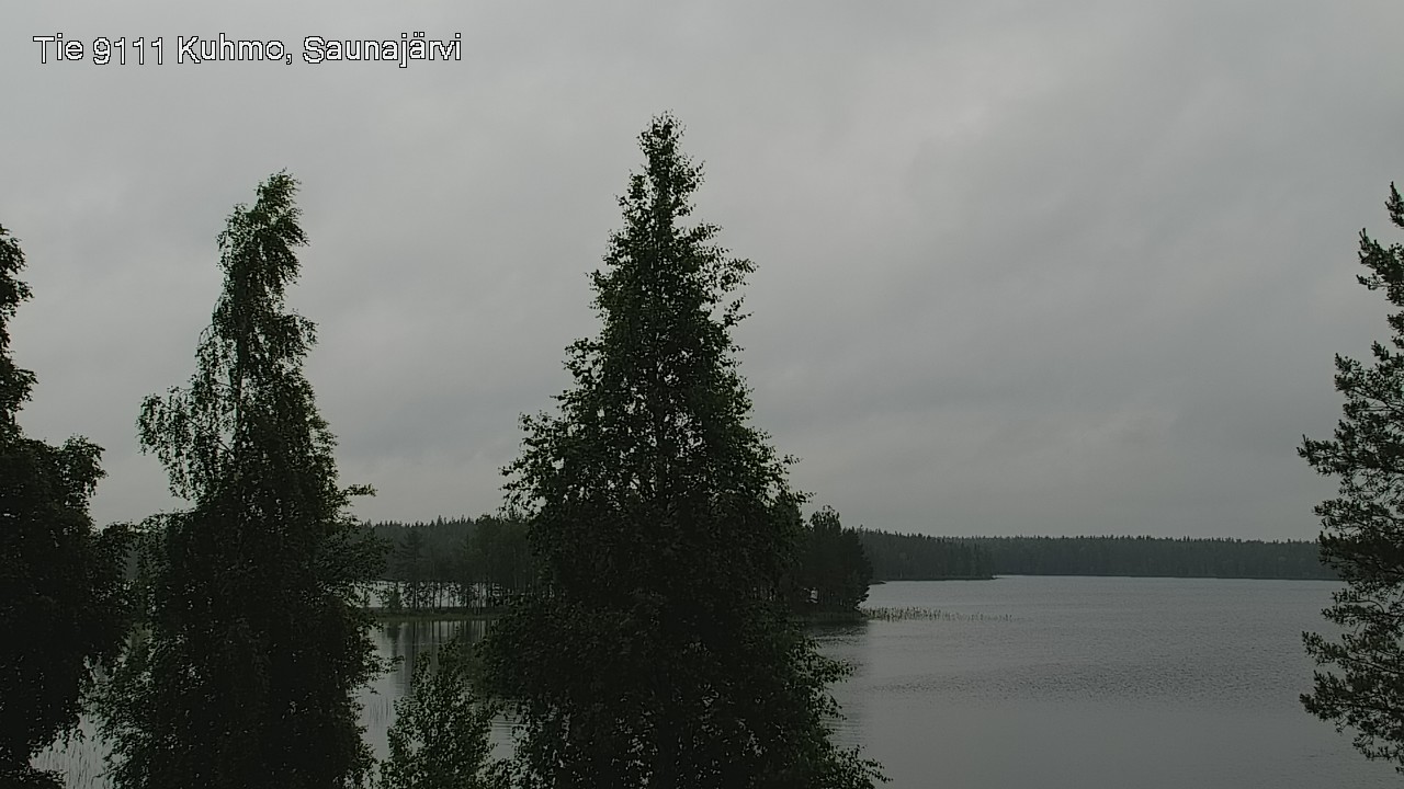 Kelikamerat Kuva Tie 9111 Kuhmo, Saunajärvi, Kuhmo, Kainuu