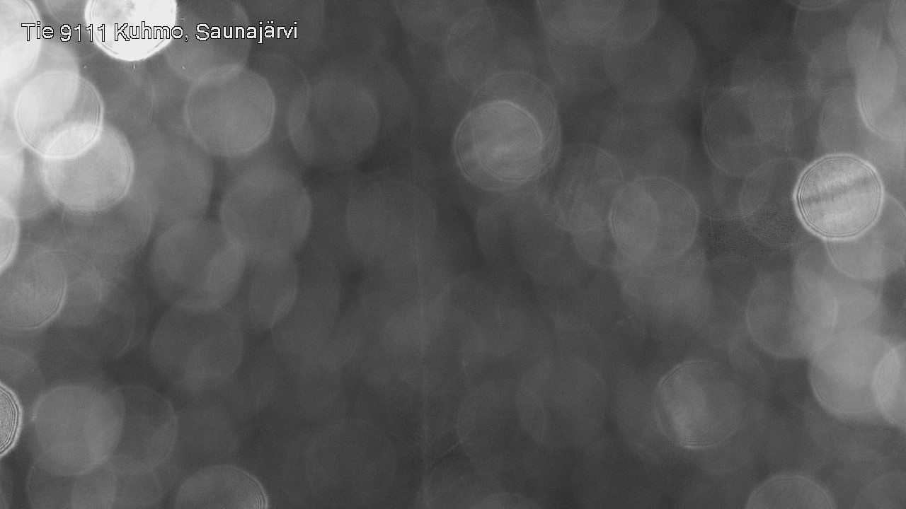 Weather Camera Image Road 9111 Kuhmo, Saunajärvi, Kuhmo, Kainuu