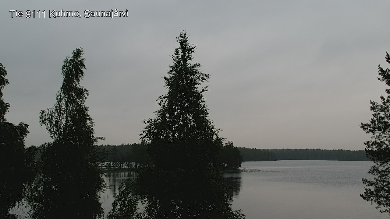 Kelikamerat Kuva Tie 9111 Kuhmo, Saunajärvi, Kuhmo, Kainuu