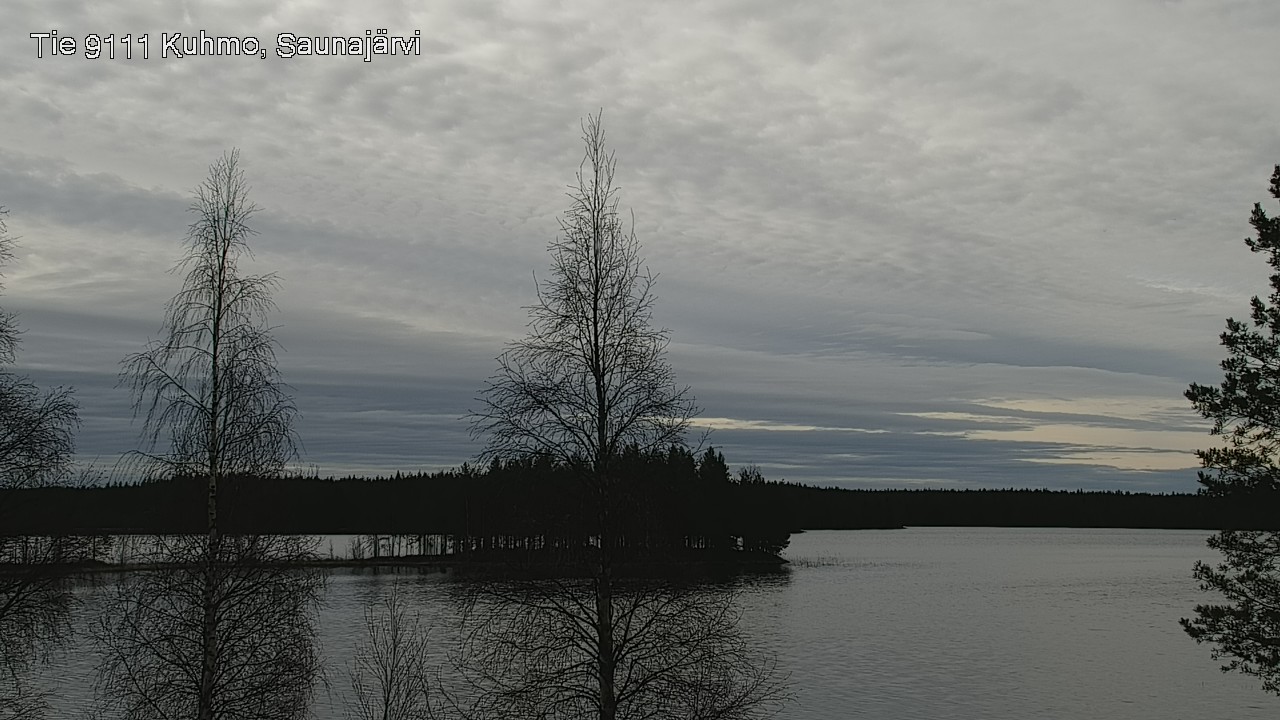 Weather Camera Image Väg 9111 Kuhmo, Saunajärvi, Kuhmo, Kainuu