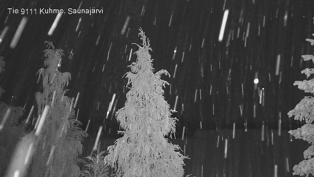 Kelikamerat Kuva Tie 9111 Kuhmo, Saunajärvi, Kuhmo, Kainuu