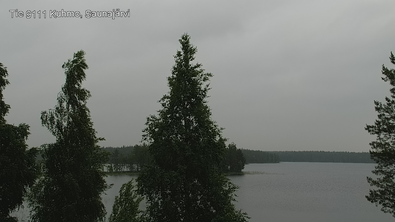 Kelikamerat Kuva Tie 9111 Kuhmo, Saunajärvi, Kuhmo, Kainuu