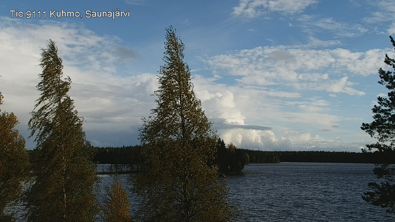 Kelikamerat Kuva Tie 9111 Kuhmo, Saunajärvi, Kuhmo, Kainuu