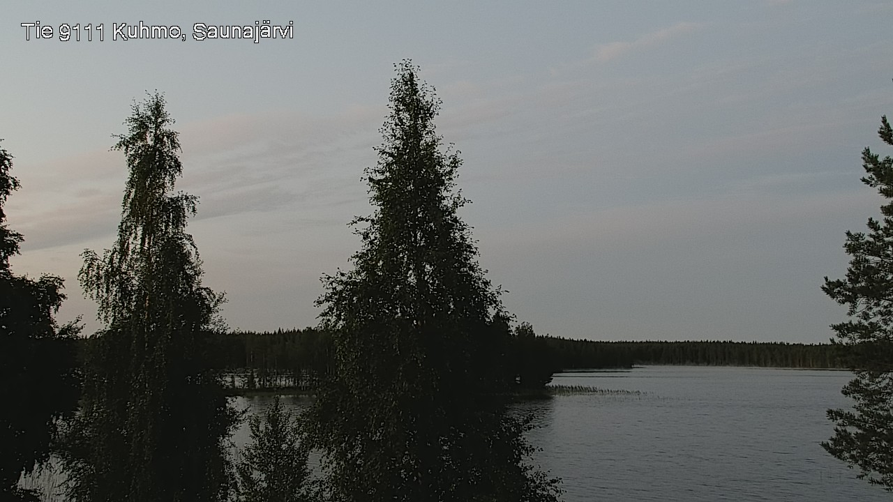 Kelikamerat Kuva Tie 9111 Kuhmo, Saunajärvi, Kuhmo, Kainuu