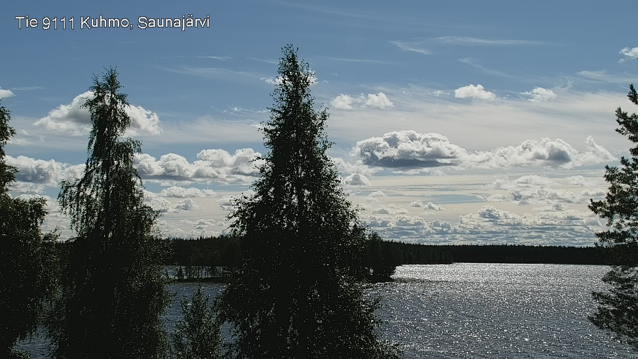 Kelikamerat Kuva Tie 9111 Kuhmo, Saunajärvi, Kuhmo, Kainuu