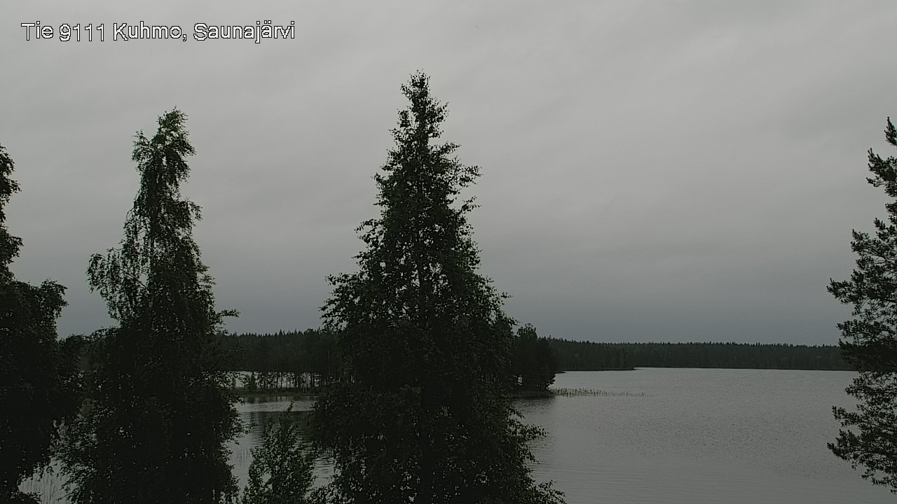 Kelikamerat Kuva Tie 9111 Kuhmo, Saunajärvi, Kuhmo, Kainuu