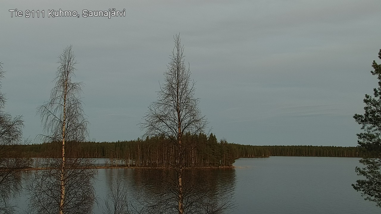 Weather Camera Image Väg 9111 Kuhmo, Saunajärvi, Kuhmo, Kainuu
