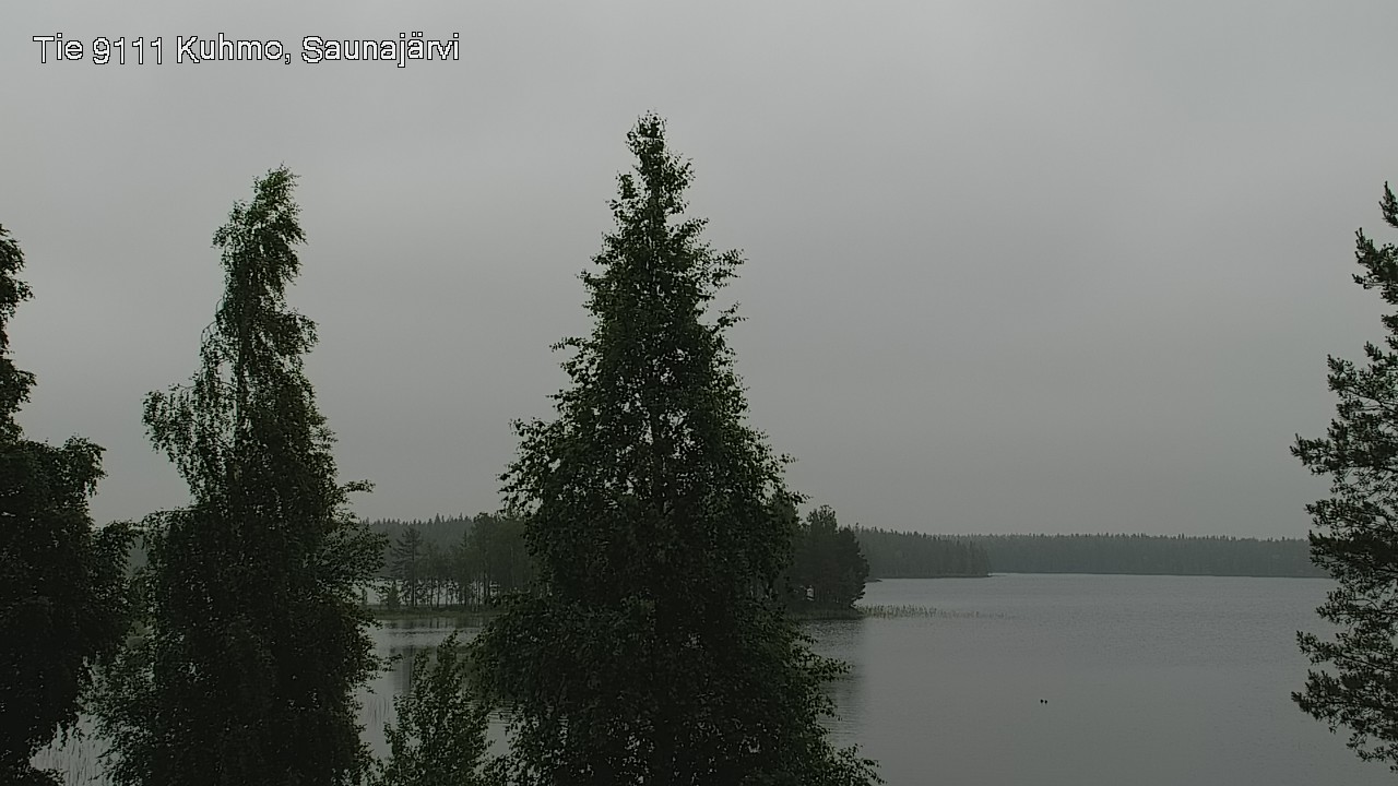Kelikamerat Kuva Tie 9111 Kuhmo, Saunajärvi, Kuhmo, Kainuu