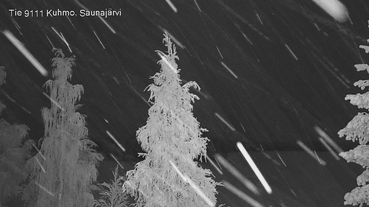 Kelikamerat Kuva Tie 9111 Kuhmo, Saunajärvi, Kuhmo, Kainuu