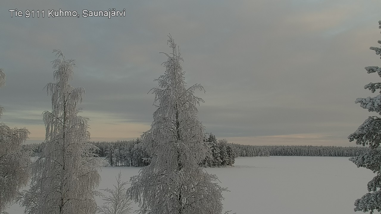 Kelikamerat Kuva Tie 9111 Kuhmo, Saunajärvi, Kuhmo, Kainuu