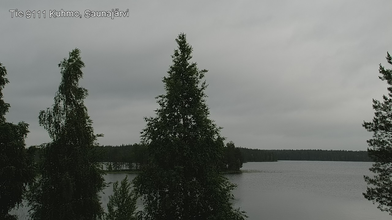 Kelikamerat Kuva Tie 9111 Kuhmo, Saunajärvi, Kuhmo, Kainuu