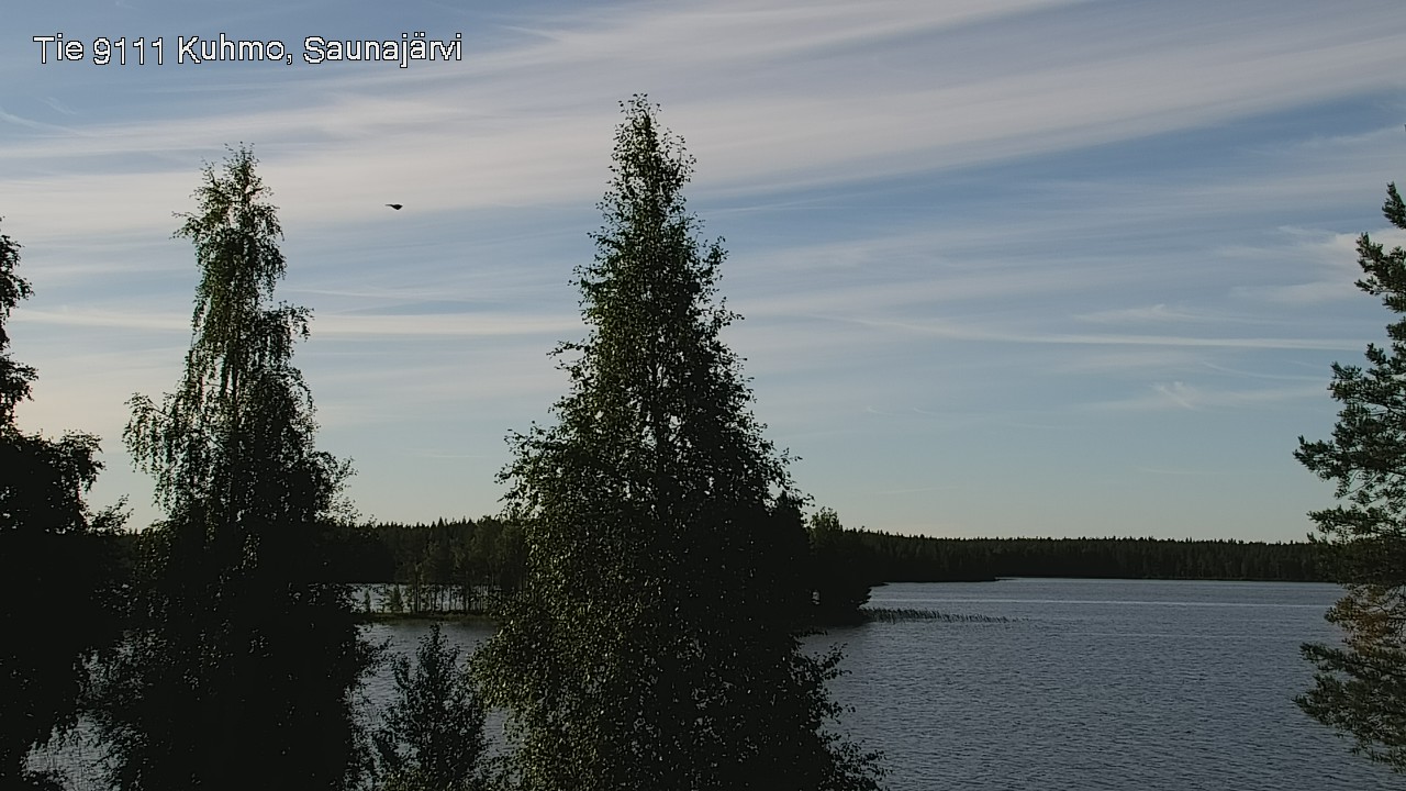Weather Camera Image Road 9111 Kuhmo, Saunajärvi, Kuhmo, Kainuu