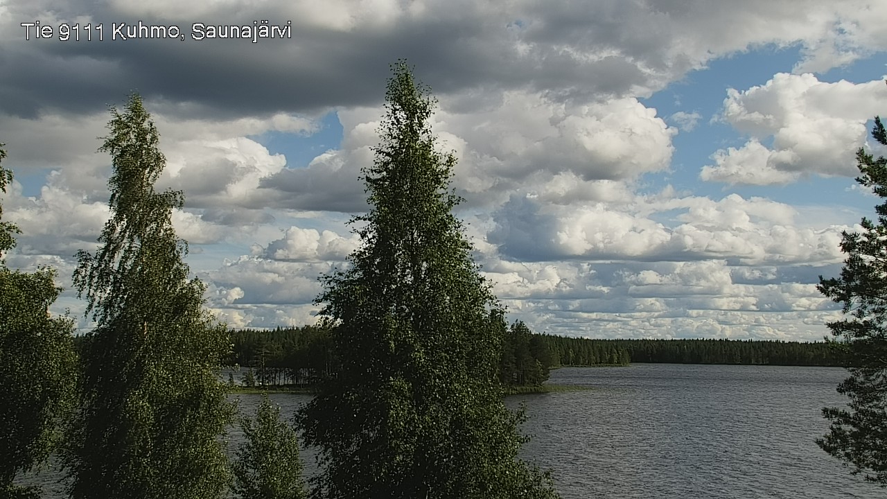 Kelikamerat Kuva Tie 9111 Kuhmo, Saunajärvi, Kuhmo, Kainuu
