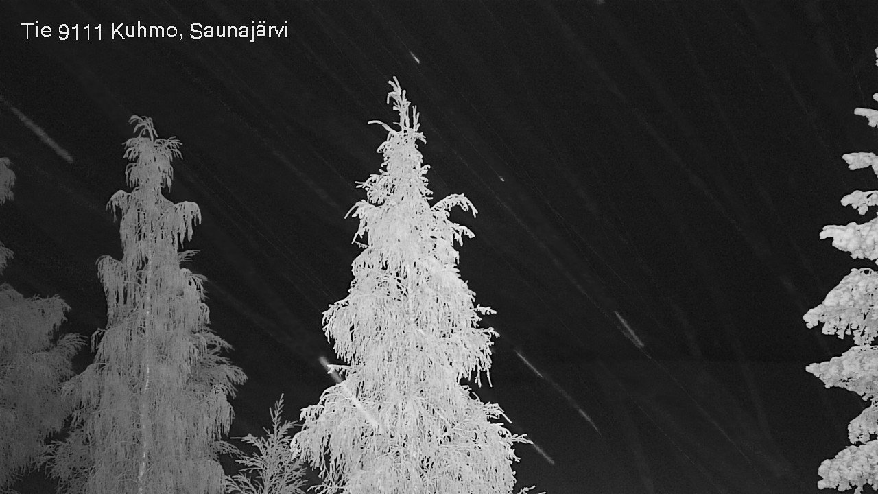 Kelikamerat Kuva Tie 9111 Kuhmo, Saunajärvi, Kuhmo, Kainuu