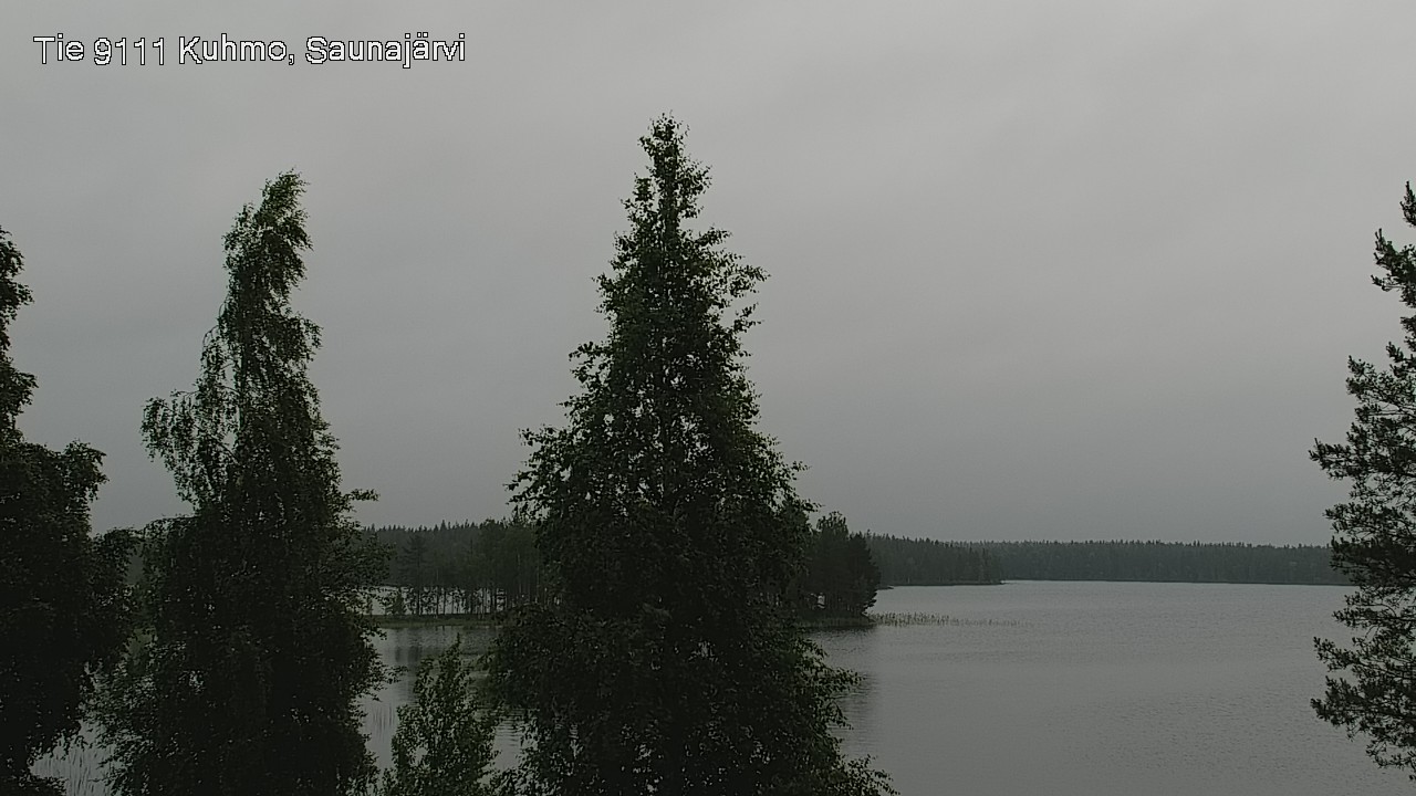 Kelikamerat Kuva Tie 9111 Kuhmo, Saunajärvi, Kuhmo, Kainuu