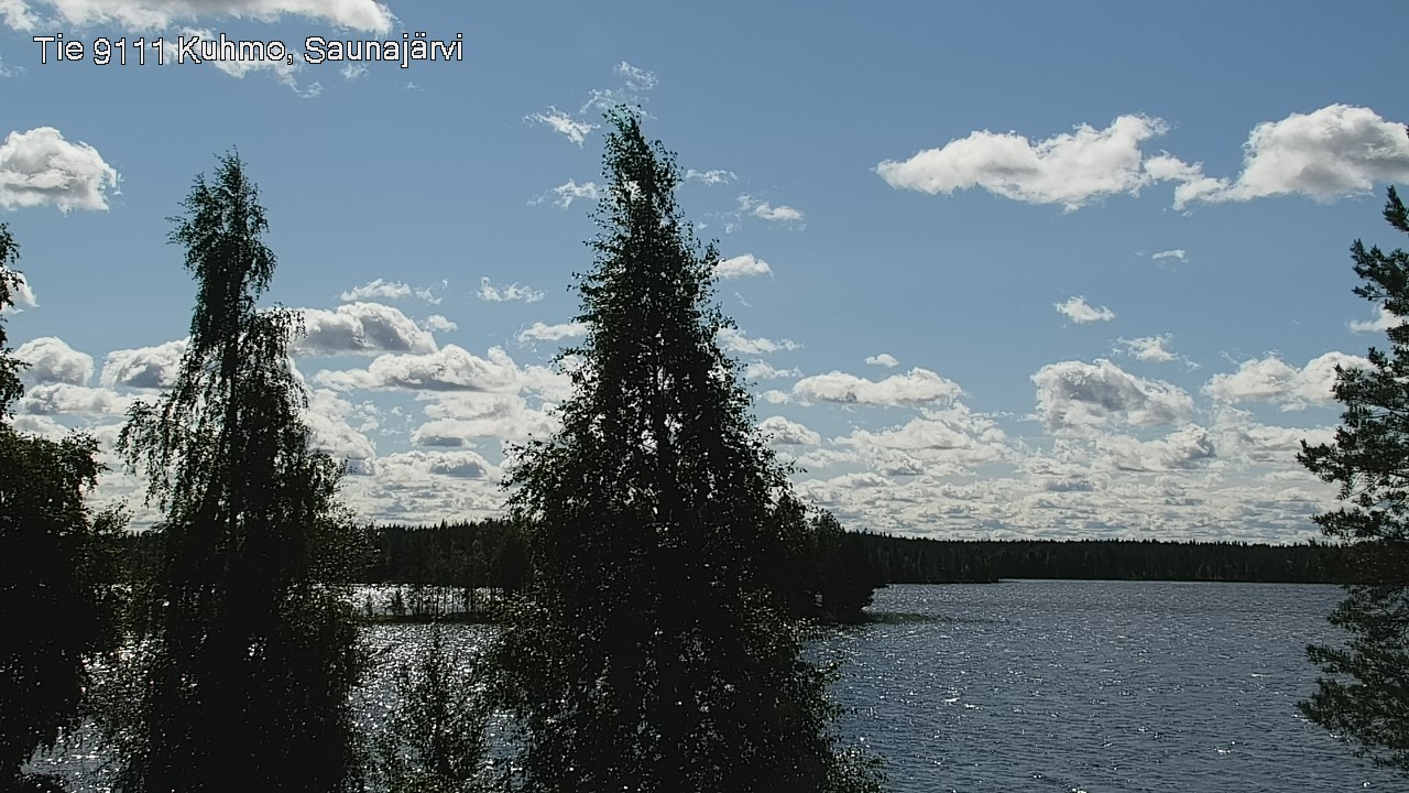 Kelikamerat Kuva Tie 9111 Kuhmo, Saunajärvi, Kuhmo, Kainuu