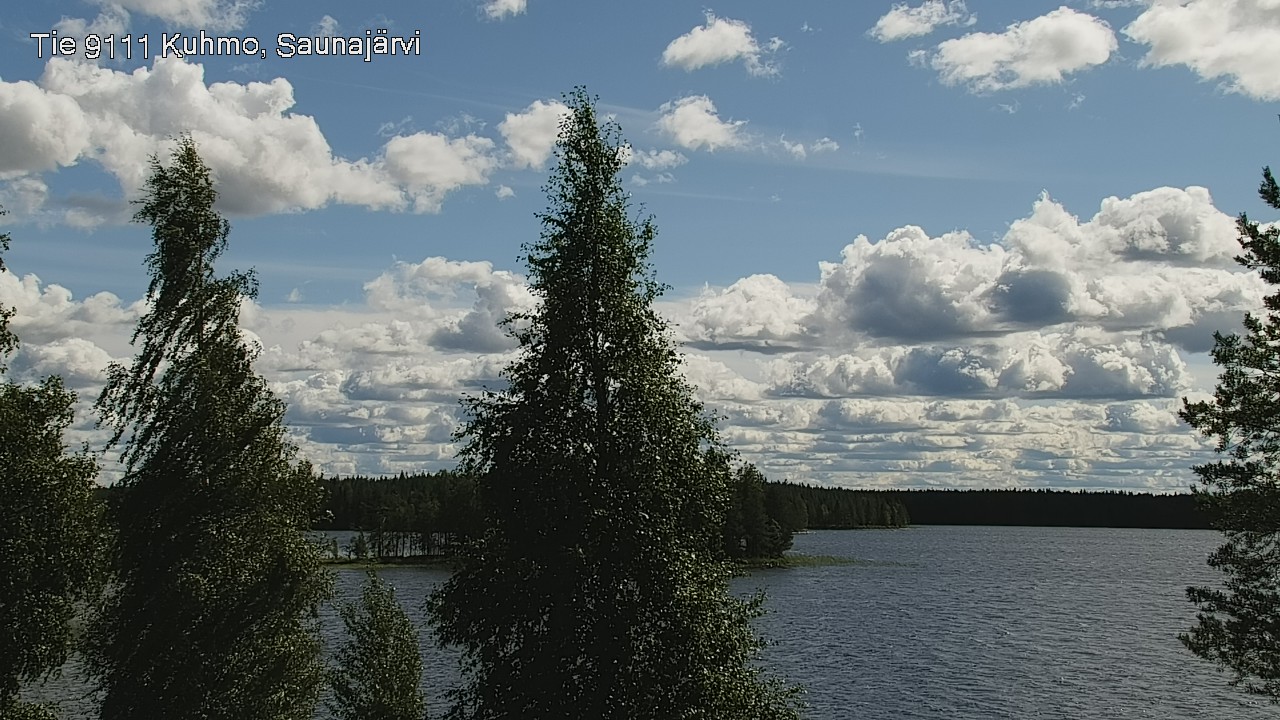 Kelikamerat Kuva Tie 9111 Kuhmo, Saunajärvi, Kuhmo, Kainuu