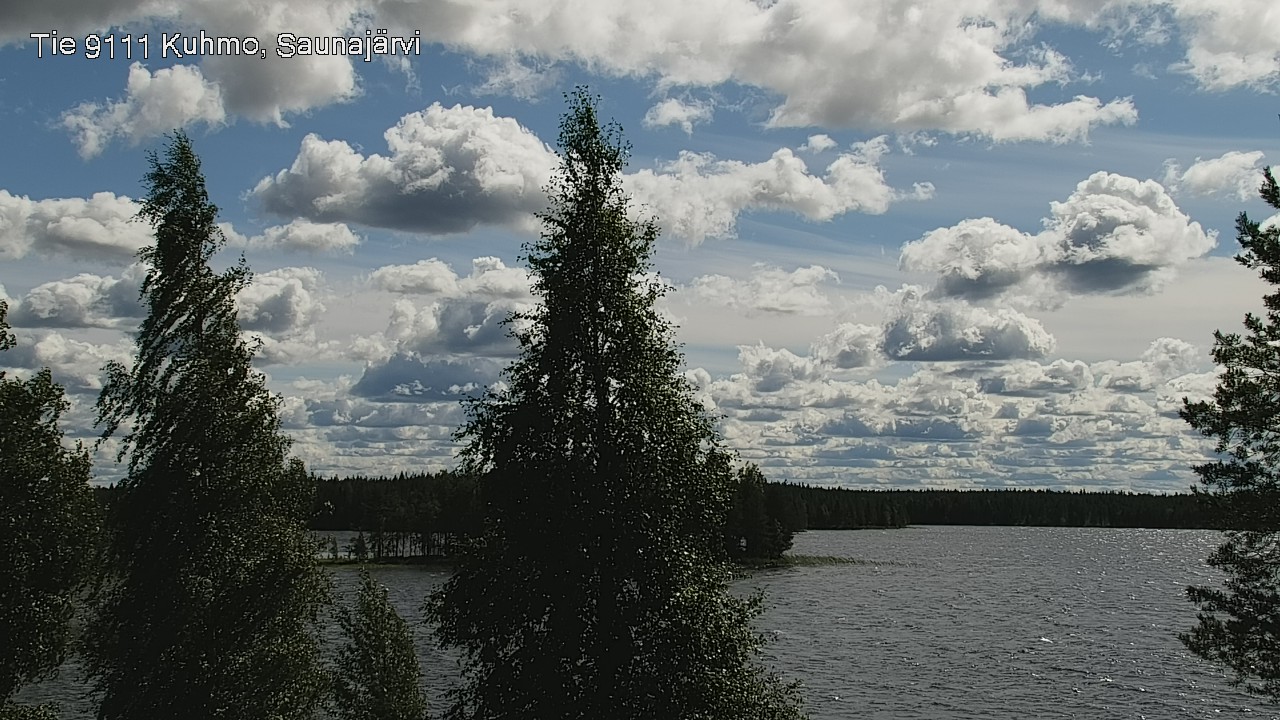 Kelikamerat Kuva Tie 9111 Kuhmo, Saunajärvi, Kuhmo, Kainuu