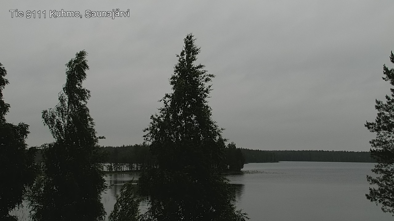 Kelikamerat Kuva Tie 9111 Kuhmo, Saunajärvi, Kuhmo, Kainuu
