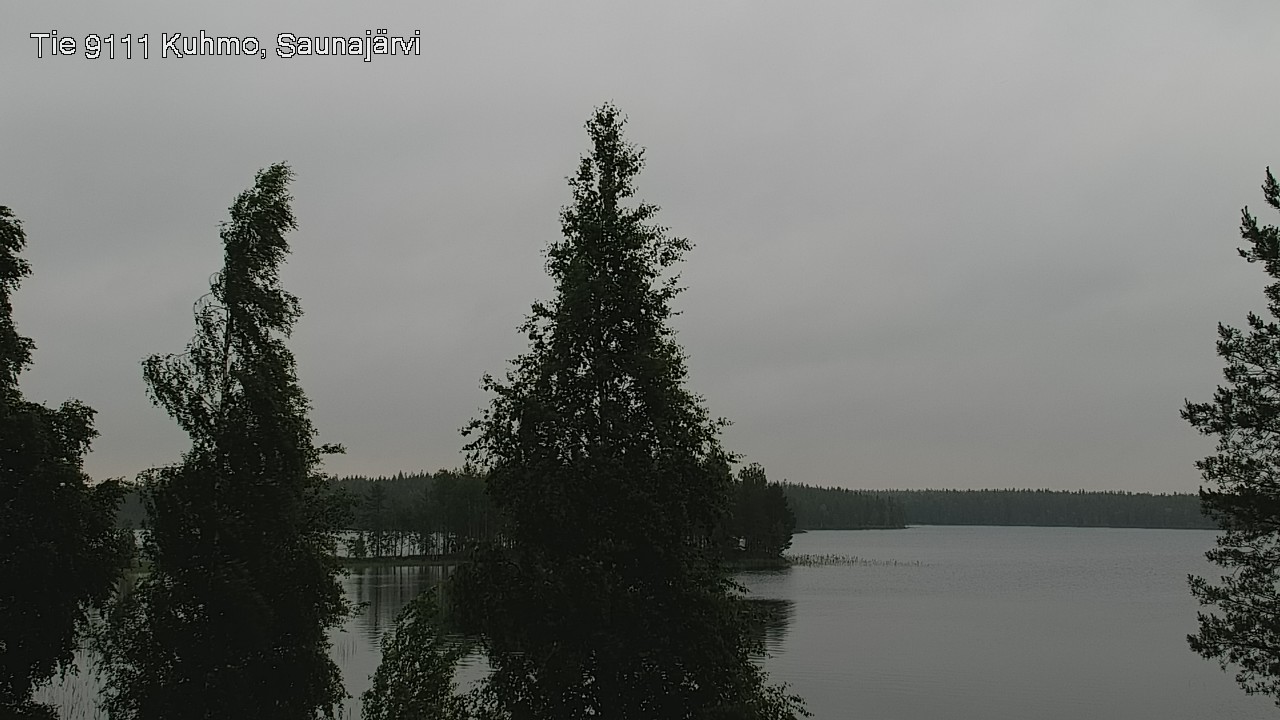 Kelikamerat Kuva Tie 9111 Kuhmo, Saunajärvi, Kuhmo, Kainuu