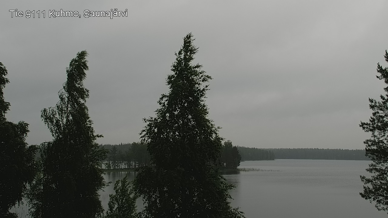 Kelikamerat Kuva Tie 9111 Kuhmo, Saunajärvi, Kuhmo, Kainuu