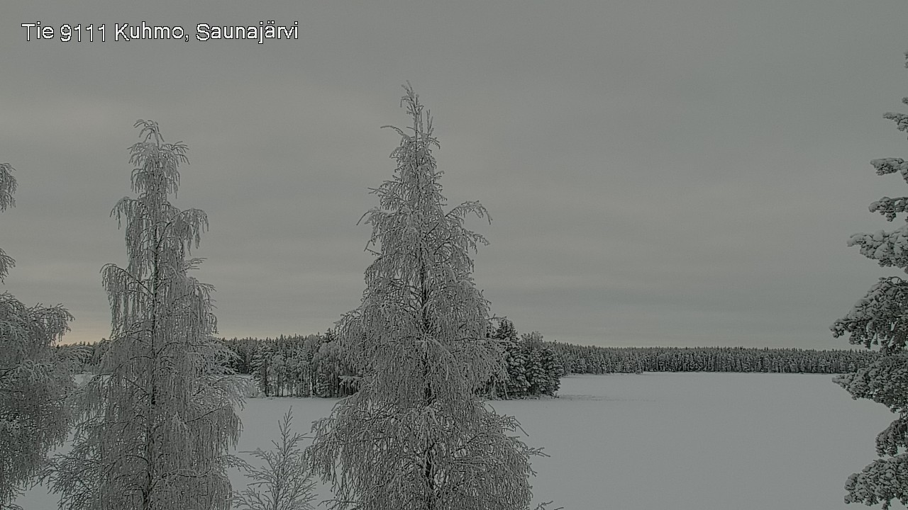 Kelikamerat Kuva Tie 9111 Kuhmo, Saunajärvi, Kuhmo, Kainuu