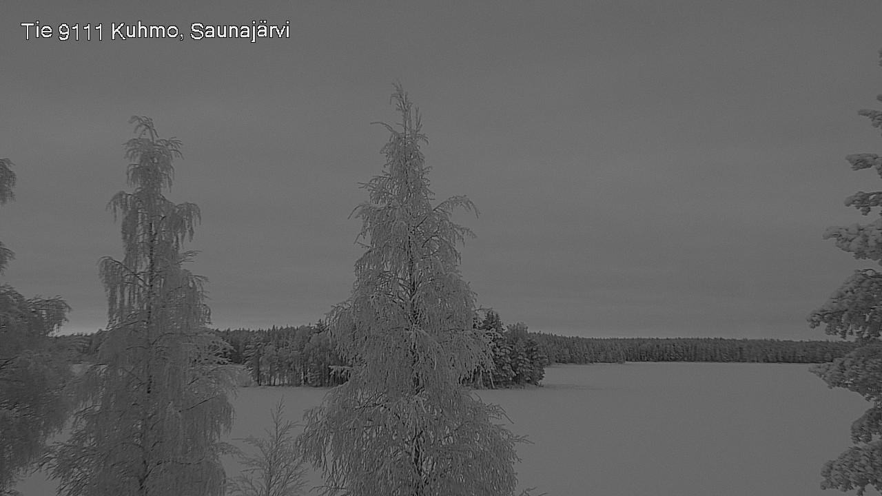 Kelikamerat Kuva Tie 9111 Kuhmo, Saunajärvi, Kuhmo, Kainuu