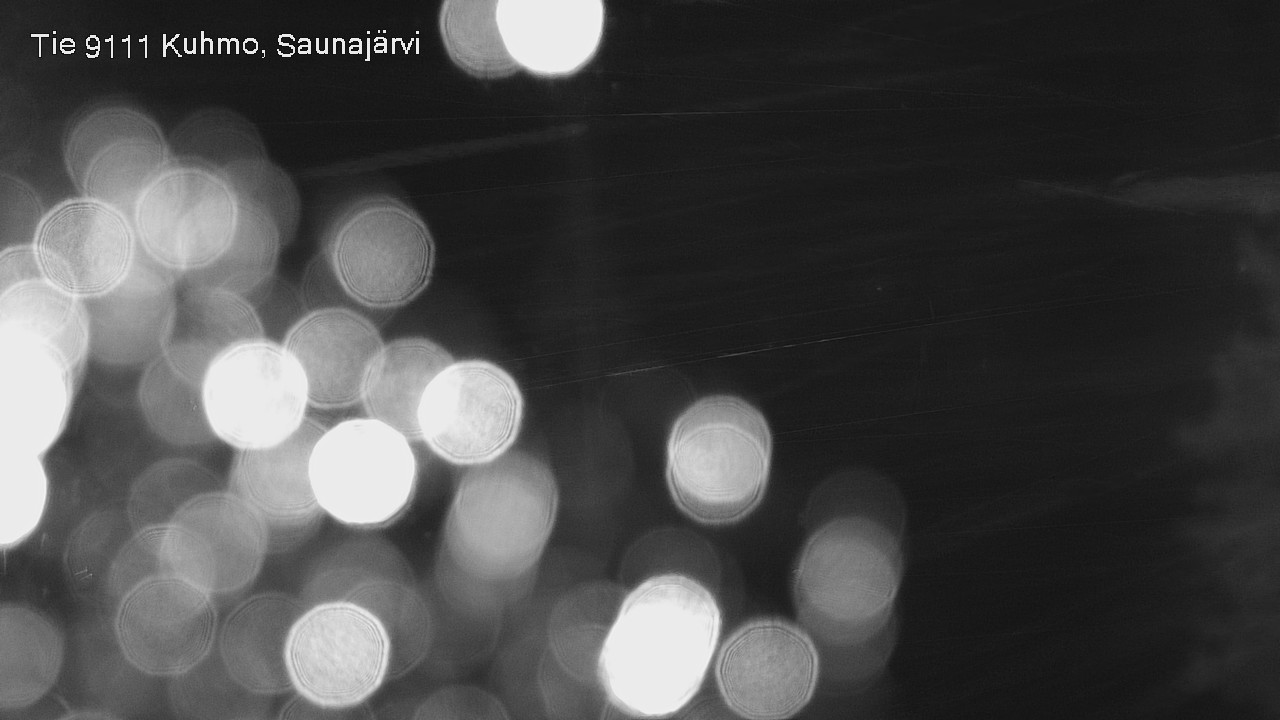 Weather Camera Image Road 9111 Kuhmo, Saunajärvi, Kuhmo, Kainuu