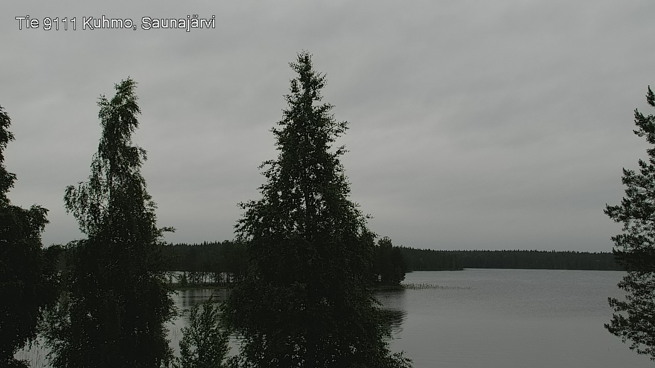 Kelikamerat Kuva Tie 9111 Kuhmo, Saunajärvi, Kuhmo, Kainuu