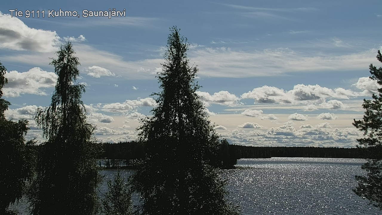 Kelikamerat Kuva Tie 9111 Kuhmo, Saunajärvi, Kuhmo, Kainuu