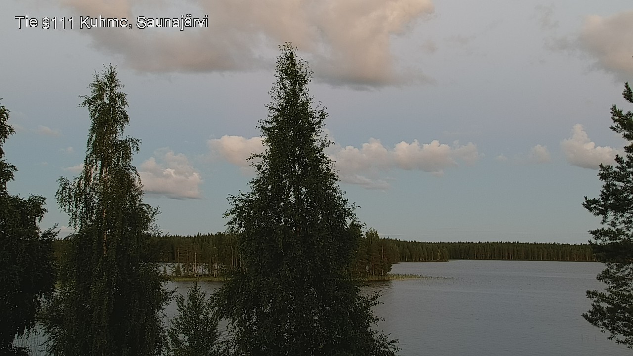 Kelikamerat Kuva Tie 9111 Kuhmo, Saunajärvi, Kuhmo, Kainuu