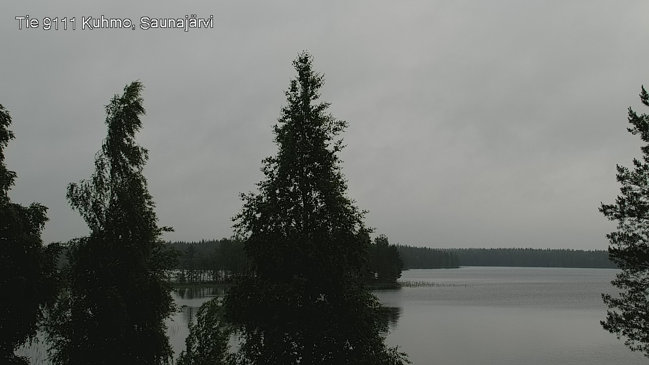 Kelikamerat Kuva Tie 9111 Kuhmo, Saunajärvi, Kuhmo, Kainuu