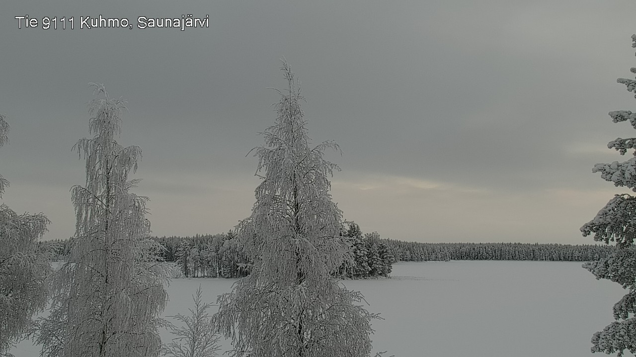 Kelikamerat Kuva Tie 9111 Kuhmo, Saunajärvi, Kuhmo, Kainuu