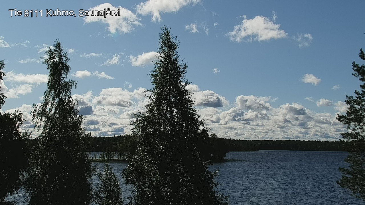 Kelikamerat Kuva Tie 9111 Kuhmo, Saunajärvi, Kuhmo, Kainuu