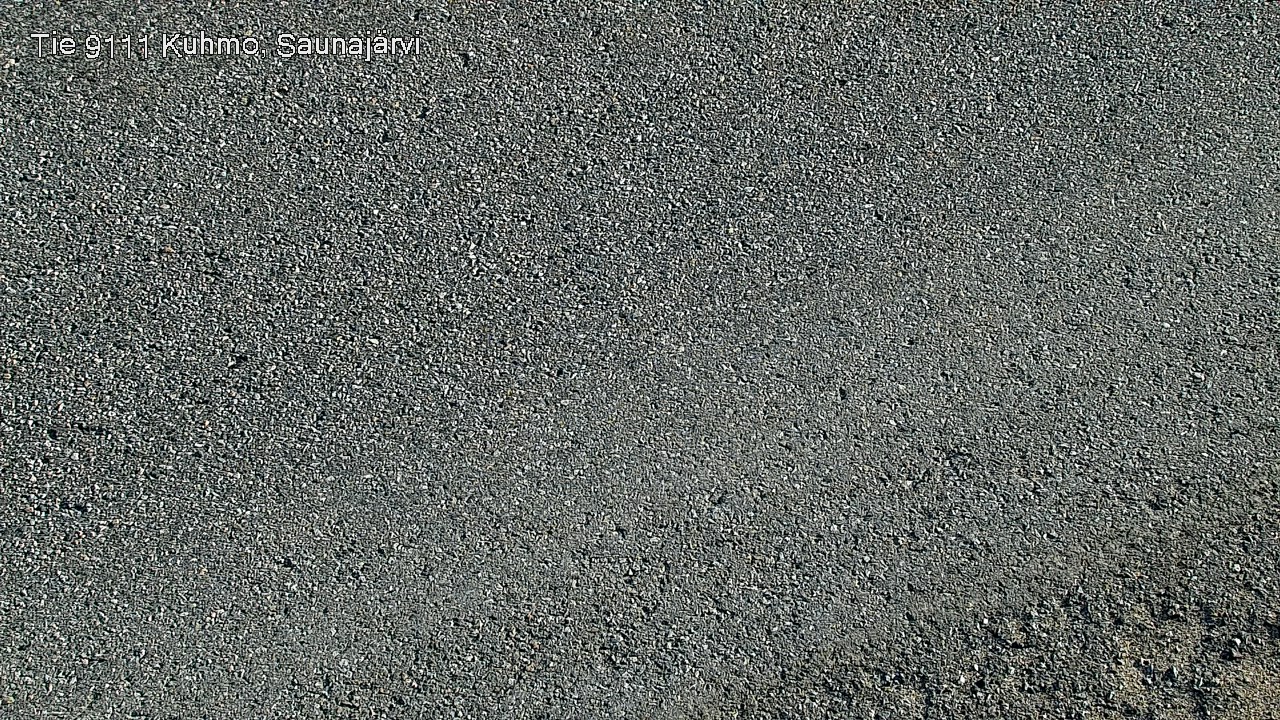 Weather Camera Image Väg 9111 Kuhmo, Saunajärvi, Kuhmo, Kainuu