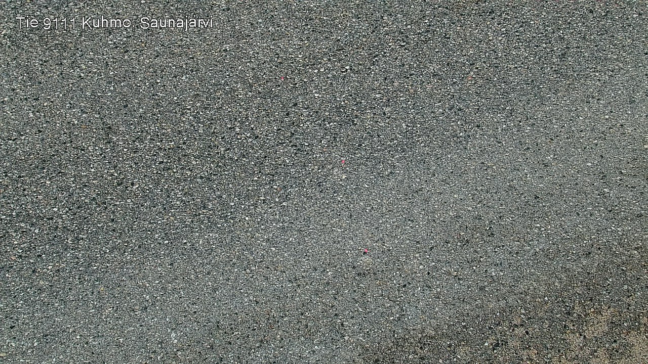 Weather Camera Image Road 9111 Kuhmo, Saunajärvi, Kuhmo, Kainuu