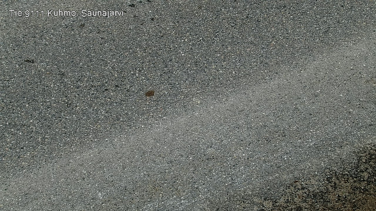 Weather Camera Image Road 9111 Kuhmo, Saunajärvi, Kuhmo, Kainuu