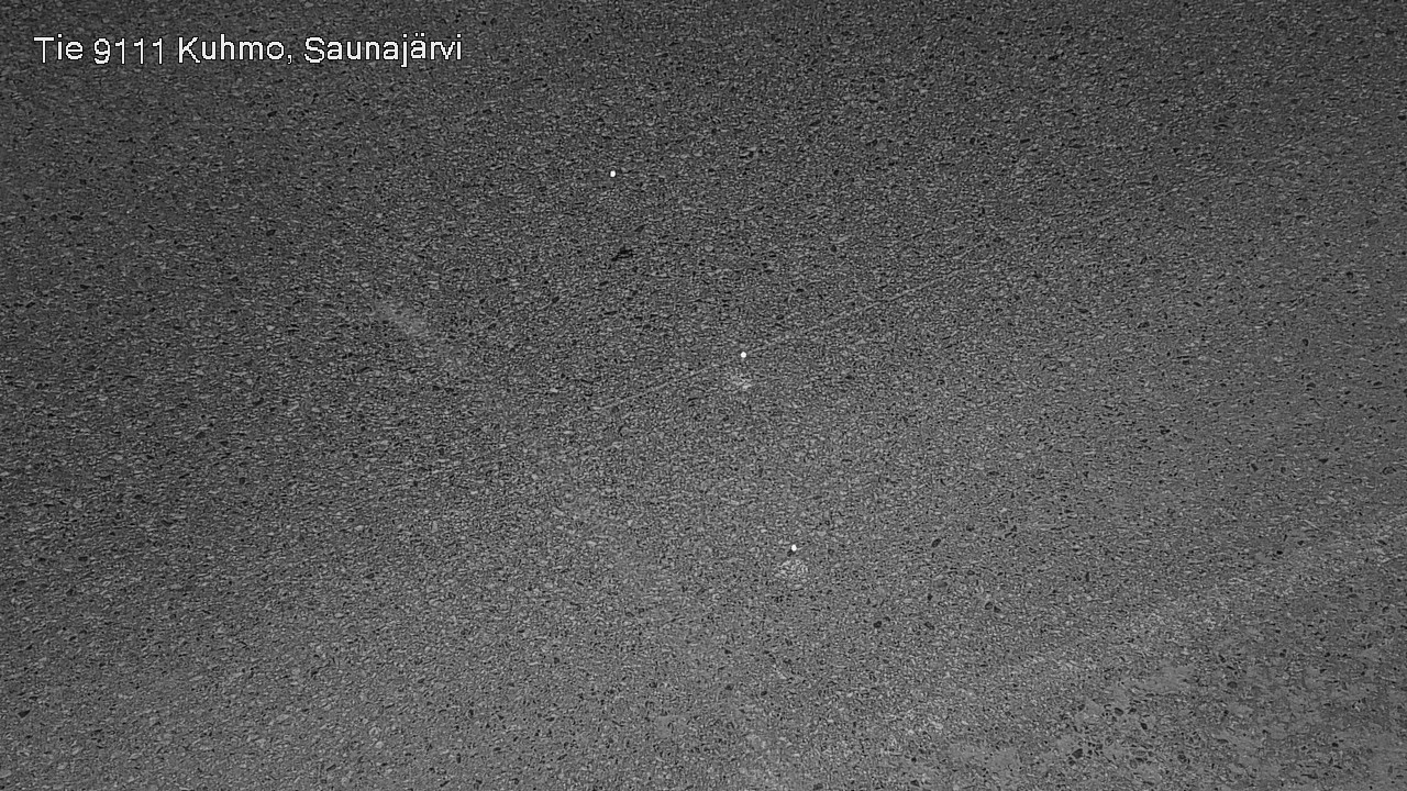 Weather Camera Image Road 9111 Kuhmo, Saunajärvi, Kuhmo, Kainuu