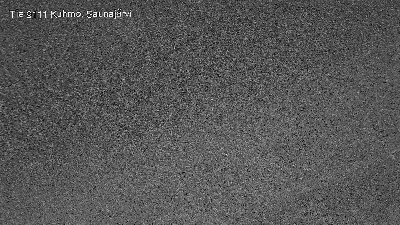 Weather Camera Image Road 9111 Kuhmo, Saunajärvi, Kuhmo, Kainuu