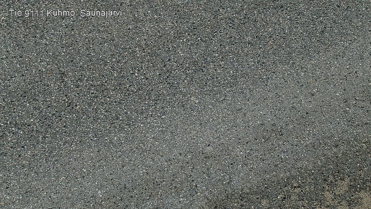 Weather Camera Image Väg 9111 Kuhmo, Saunajärvi, Kuhmo, Kainuu