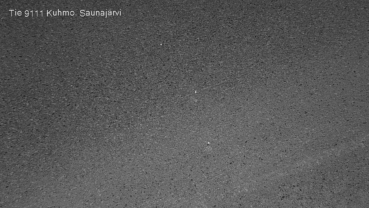 Weather Camera Image Road 9111 Kuhmo, Saunajärvi, Kuhmo, Kainuu