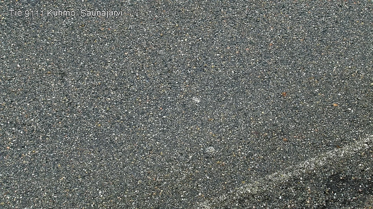 Weather Camera Image Väg 9111 Kuhmo, Saunajärvi, Kuhmo, Kainuu