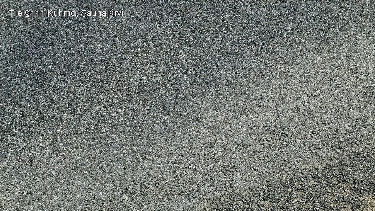 Weather Camera Image Väg 9111 Kuhmo, Saunajärvi, Kuhmo, Kainuu