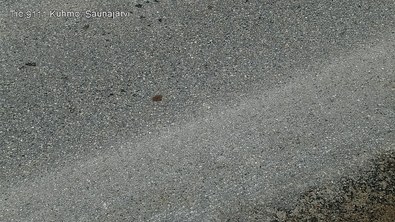 Weather Camera Image Road 9111 Kuhmo, Saunajärvi, Kuhmo, Kainuu