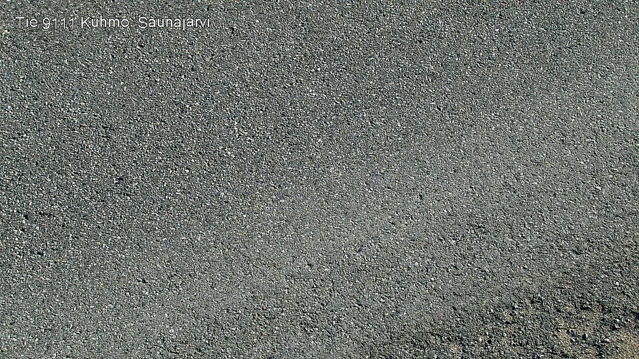 Weather Camera Image Väg 9111 Kuhmo, Saunajärvi, Kuhmo, Kainuu