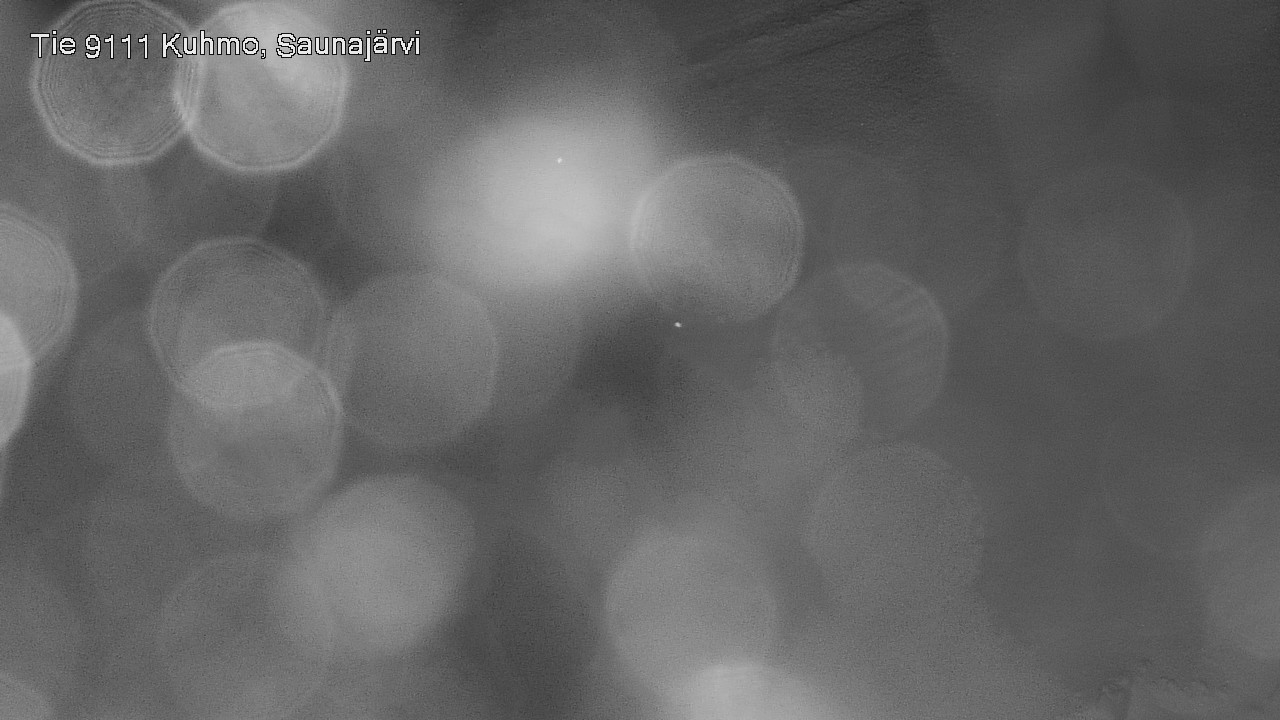 Weather Camera Image Väg 9111 Kuhmo, Saunajärvi, Kuhmo, Kainuu