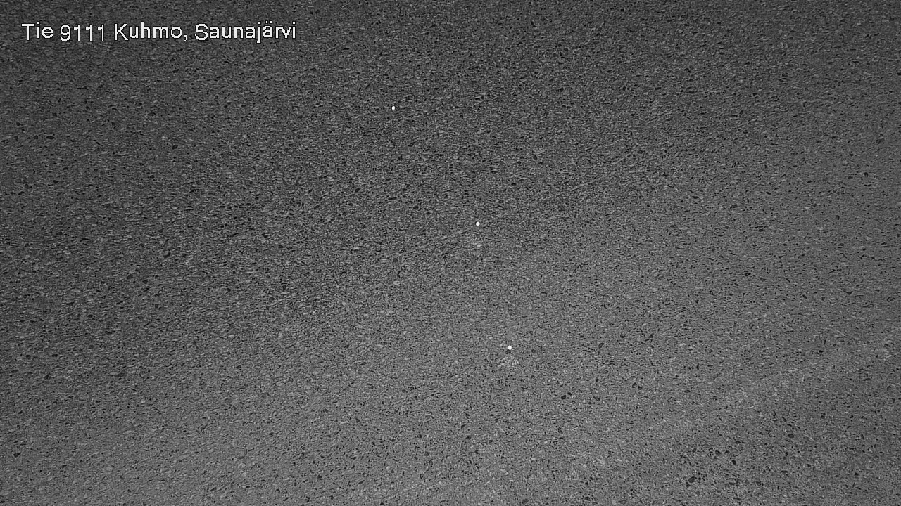 Weather Camera Image Road 9111 Kuhmo, Saunajärvi, Kuhmo, Kainuu